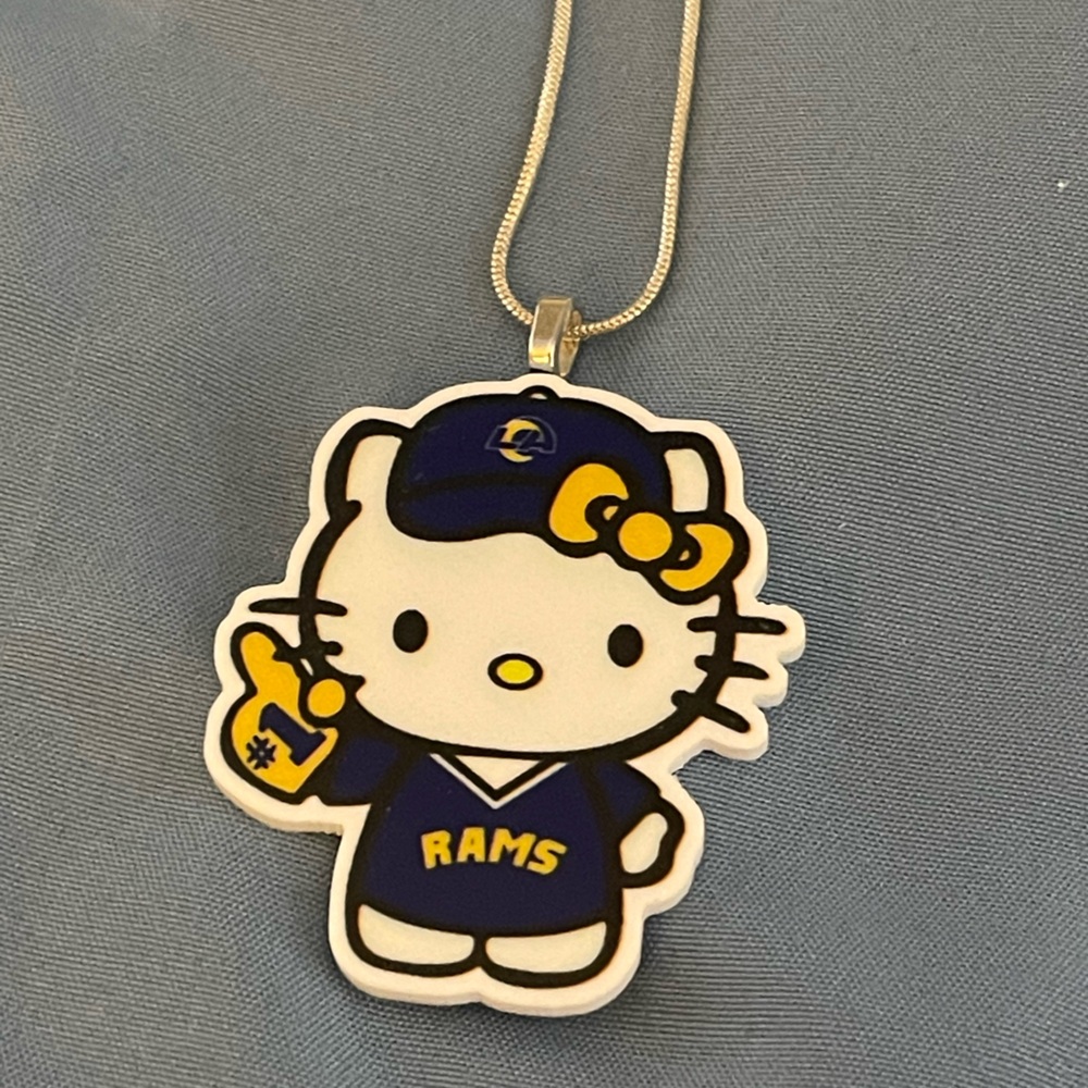 Hello Kitty Rams Pendant Necklace